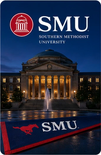 Southern Methodist University billboard