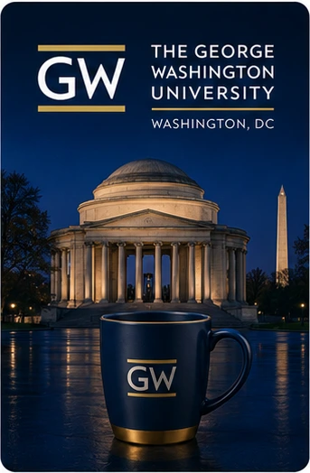 George Washington University billboard