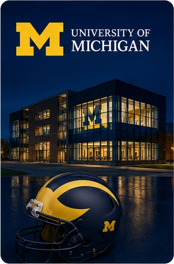 University of Michigan billboard