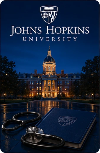 Johns Hopkins University billboard