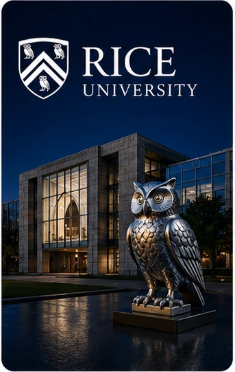Rice University billboard