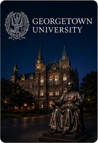 Georgetown University billboard