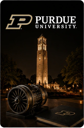 Purdue University billboard