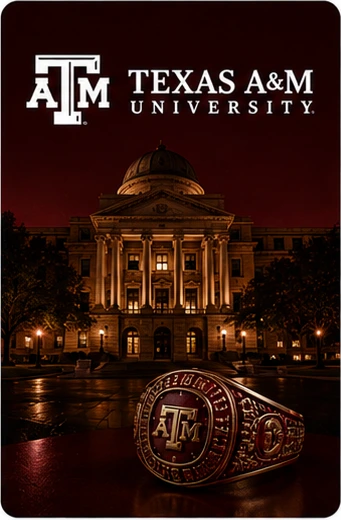 Texas A&M University billboard