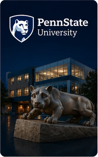 Pennsylvania State University billboard