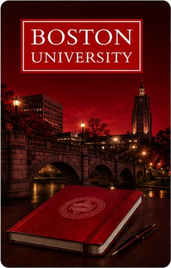 Boston University billboard