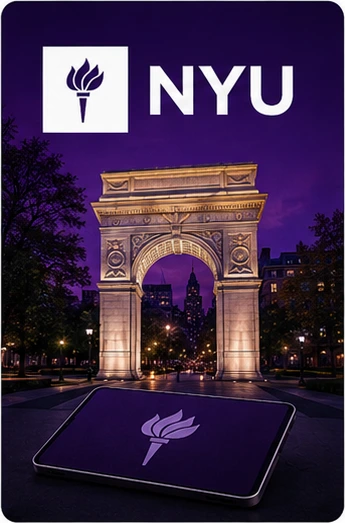 New York University billboard