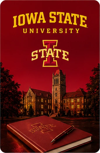 Iowa State University billboard