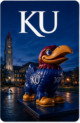 University of Kansas billboard
