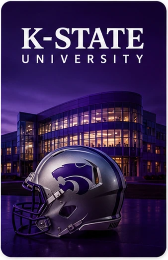 Kansas State University billboard