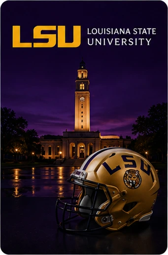 Louisiana State University billboard