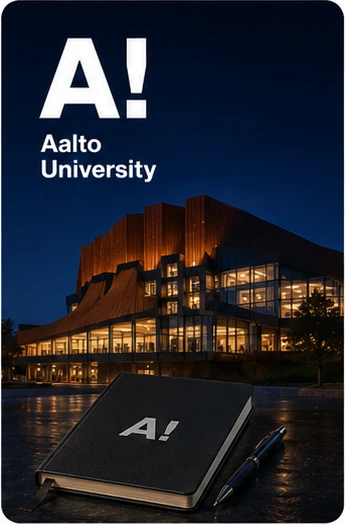 Aalto University billboard